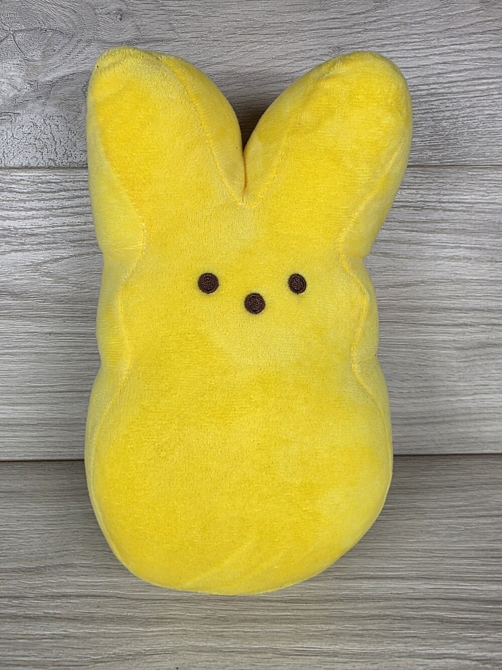 Peeps Bunny Plush Yellow 11" Soft Character Stuffed Animal Easter SU33